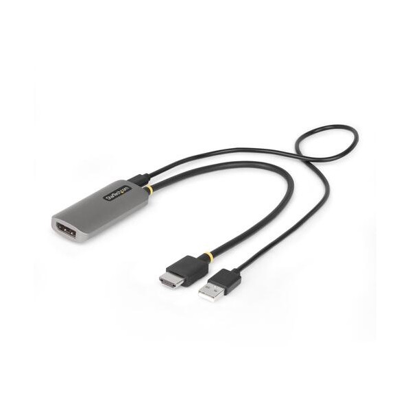 HDMI 2．1 - DisplayPort 1．4取り替えっこ有線テレビ/30糎/8K60サイクル/能動的/高画質変換器 148B-HDMI-DP-8K