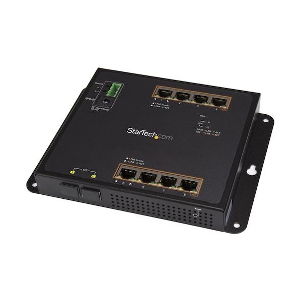 イーサネットスイッチ/8界面/2x SFP拡張スロット/ギガビット相応う/マネージド/ DIN軌跡取り付き可 IES101GP2SFW 1個