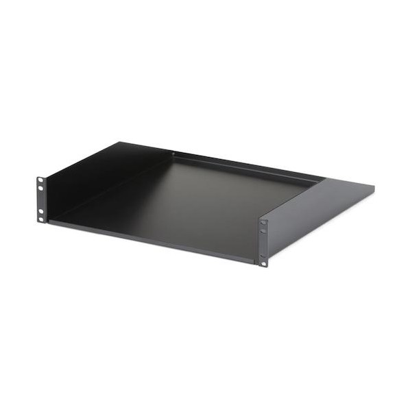 サーバーラック棚板/2U/カンチレバー/耐荷重56kg/奥行46cm/高耐久スチール/19インチラック CABSHELFHD 1個