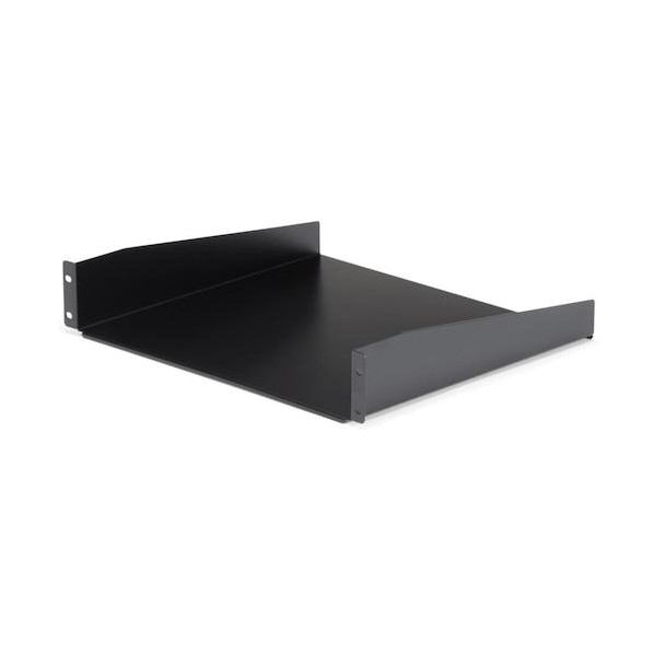 サーバーラック棚板/2U/カンチレバー/耐荷重20kg/奥行41cm/高耐久スチール/19インチラック CABSHELF 1個
