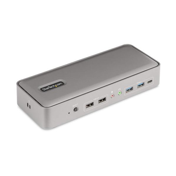 縛ステイション/USB-C繋ぎ合わせる/2画面/4K60サイクル DP/KVM役立つこと/90W 40W PD/USBこしき 129N-USBC-KVM-DOCK 1個
