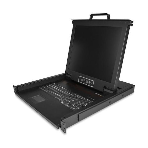 ※法人専用品※STARTEC.COM社 KVMコンソール/1ポート/1U/VGA/17インチLCD/1280x1024 RKCONS1701 1台｜DIY FACTORY ONLINE SHOP