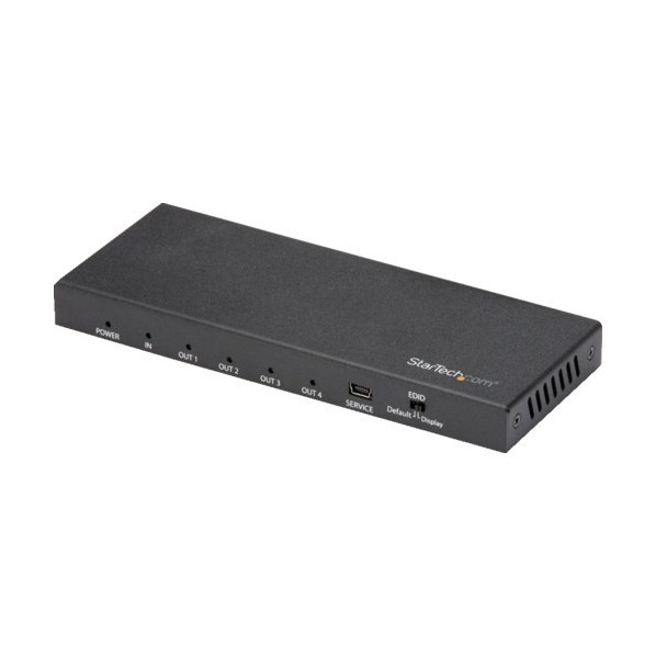 STARTEC.COM社 ビデオスプリッター/HDMI/1入力4出力/4K60Hz/EDID/HDCP 2.2 ST124HD202 1個