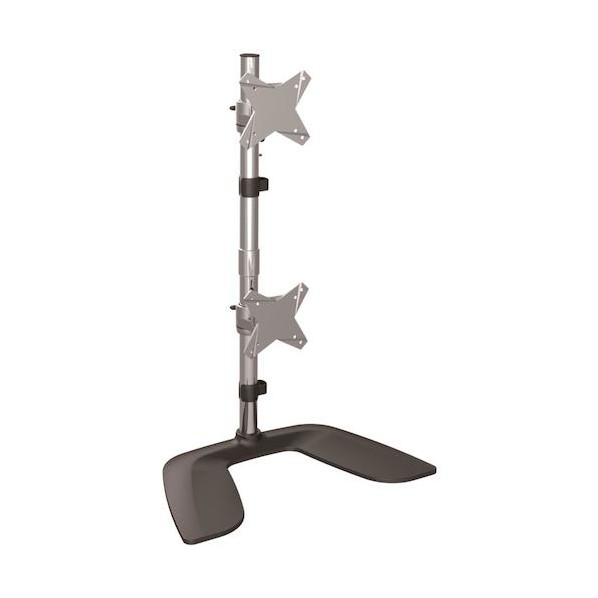 STARTEC.COM社 モニタースタンド/ 上下2画面/最大27インチ/耐荷重8kg/スチール/PC パソコン ディスプレイアーム ARMDUOVS 1台