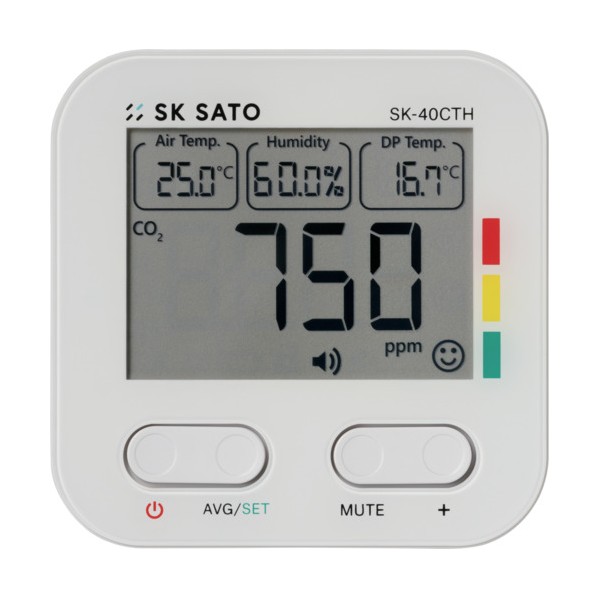 CO2モニターミニ SK-40CTH() 1738-00 1台｜DIY FACTORY ONLINE SHOP