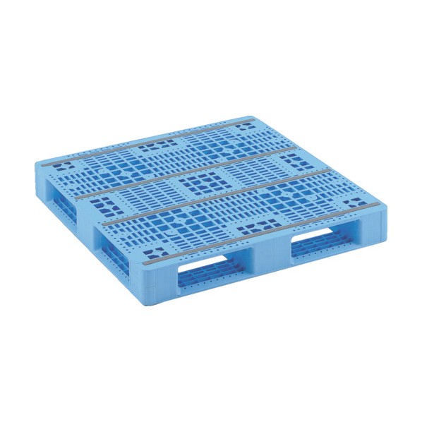 ※法人専用品※サンコー プラスチックパレット 810041 D4-1010-3青 SK-D4-1010-3-BL 1点