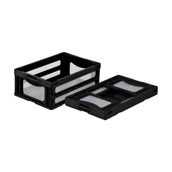 ※法人専用品※サンコー 折りたたみ入れもの 559090 マドコンOー55B黒いこと SKO-O-55B-BK 1点