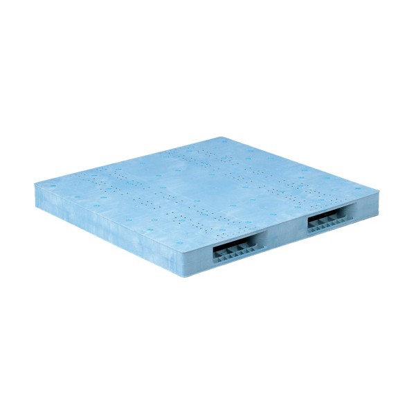 ※法人専用品※サンコー プラスチックパレット 822501 R2-1515F青 SK-R2-1515F-BL 1点