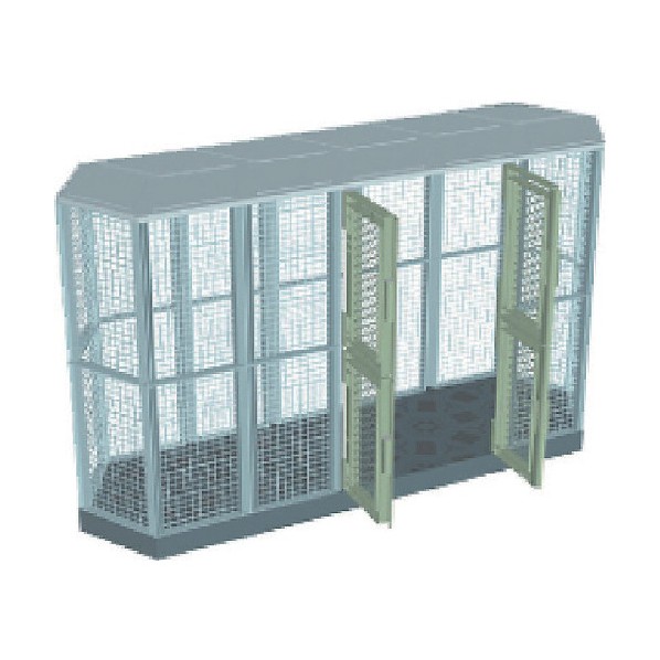 ※法人専用品※サンコー ゴミステイション(ロングー1) 805653  薄墨色 805653GL00 1点