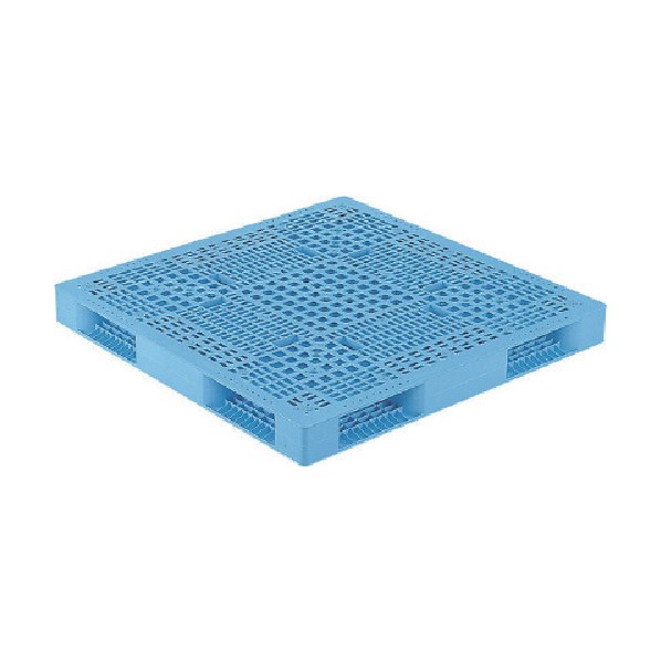 ※法人専用品※サンコー プラスチックパレット 822500 R4ー1515 青 R4-1515 1点