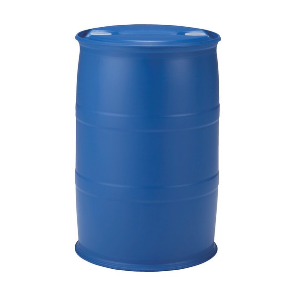 ※法人専用品※サンコー プラスチックドラムクローズタイプ 852123 PDC200Lー3青み PDC200L-3 1点
