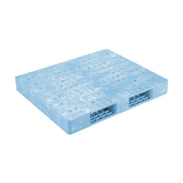※法人専用品※サンコー プラスチックパレット 812004 Rー1012F 青 R-1012F 1点