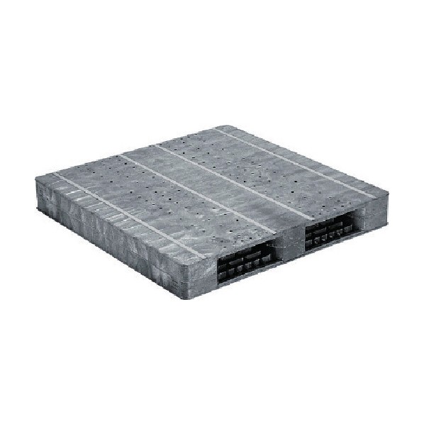 ※法人専用品※サンコー プラスチックパレット 812155 R2ー1111Fー2 グレー R2-1111F2 1点|DIY FACTORY ONLINE SHOP