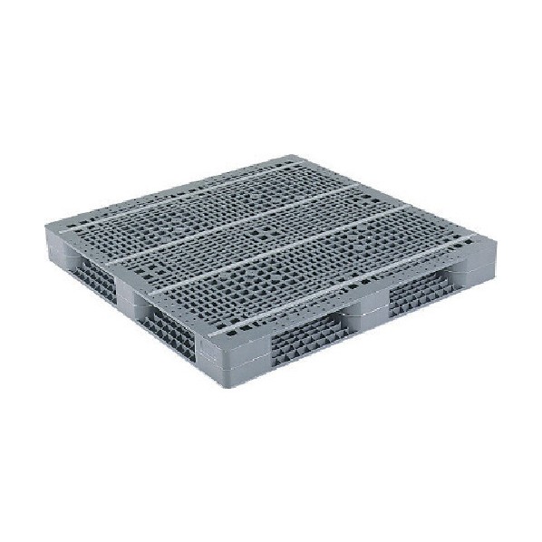 ※法人専用品※サンコー プラスチックパレット 816902 R4ー1313 グレー R4-1313 1点