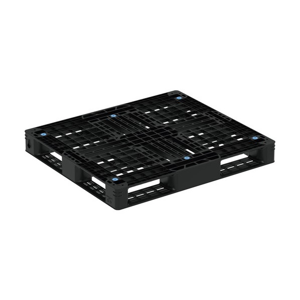 リサイクルプラスチックパレット 810053 D4-097110 黒いこと 黒いこと 81005300BKRCP