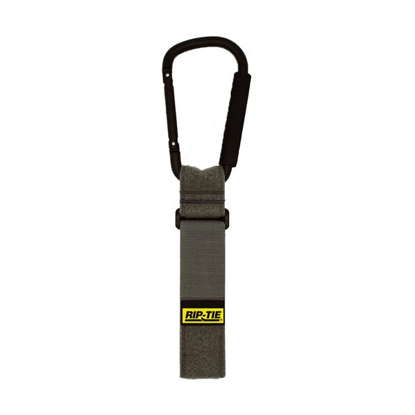 ※法人専用品※RIP-TIE 結束バンド・ケーブルラップ ケーブルキャリアー ウェビング付き(特大カラビナ) 50.8mmX508mm 灰 JW-20-E50-GY 50本|DIY FACTORY ONLINE SHOP