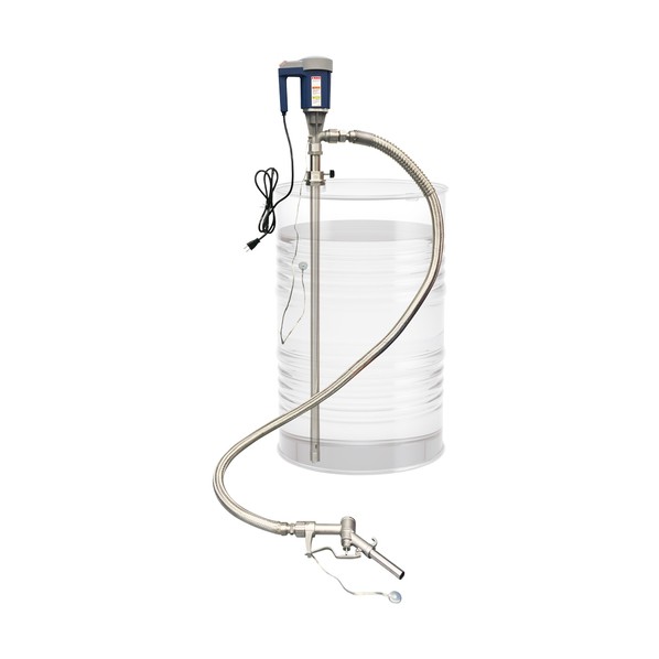 アクアシステム ケミカルドラムポンプSUS製(AC-100V)溶解剤･医薬品用 CHD1-20SUSN 1点