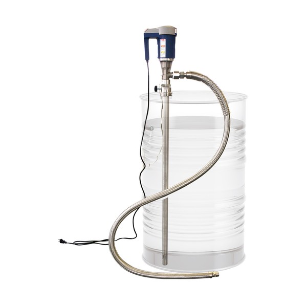 アクアシステム ケミカルドラムポンプSUS製(AC-100V)溶剤･薬品用 CHD1-20SUS 1点