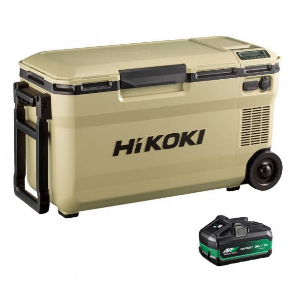 【楽天市場】HiKOKI(ハイコーキ) UL18DE (WMBZ) 14.4/18V コードレス冷温庫 高容量蓄電池1個付き 36L サンドベージュ 1台：DIY FACTORY ONLINE SHOP