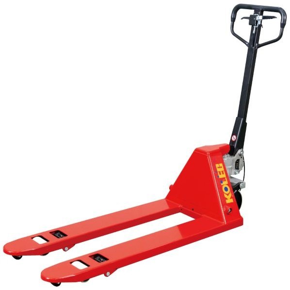 ※法人専用品※Kolec ハンドパレットトラック NEシリーズ 通常タイプ 最大荷重 1,000kg 赤 NE10-510 1台｜DIY FACTORY ONLINE SHOP