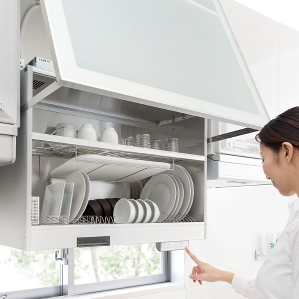 楽天市場】タカラスタンダード 吊戸用昇降棚 幅90cm TDUR-901 1点