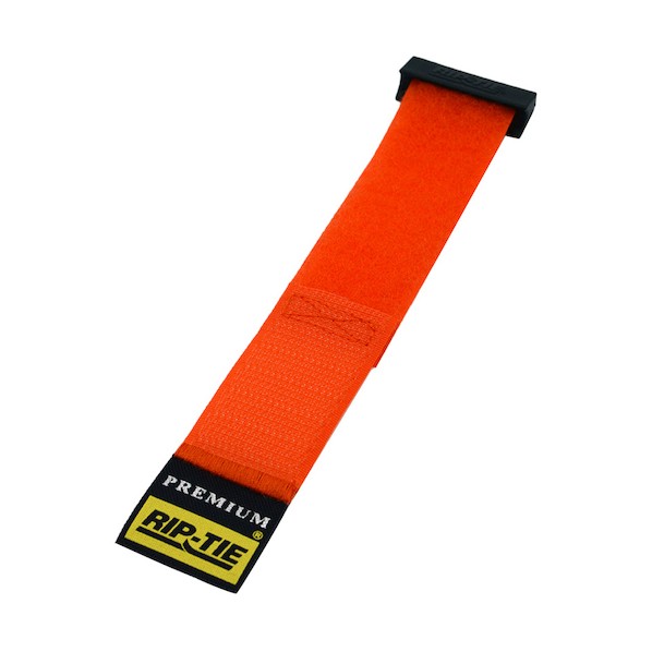 RIP-TIE リップロックケーブルラップ 25．4mmX165．1mm 100本入 オレンジ オレンジ RLH-065-100-O 100本