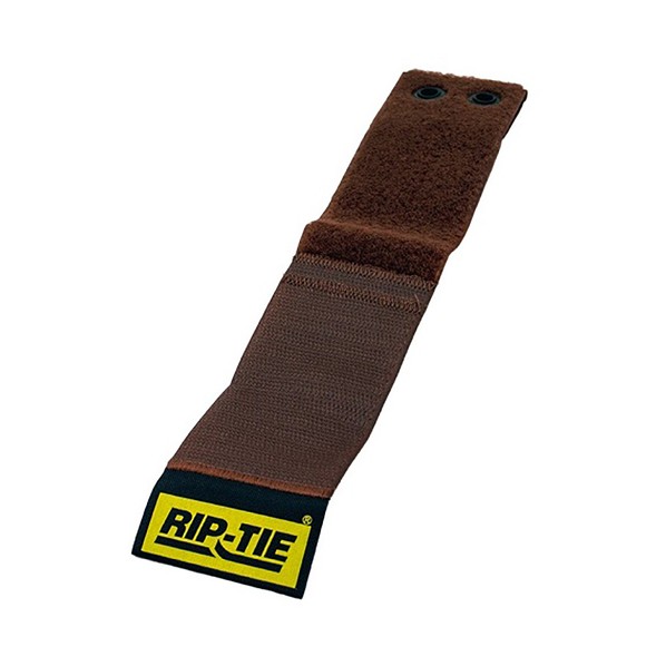 ※法人専用品※ 結束バンド ケーブルラップ ウェビング付き 50.8mmX609.6mm 茶 EW-24-010-BN 10本|DIY FACTORY ONLINE SHOP