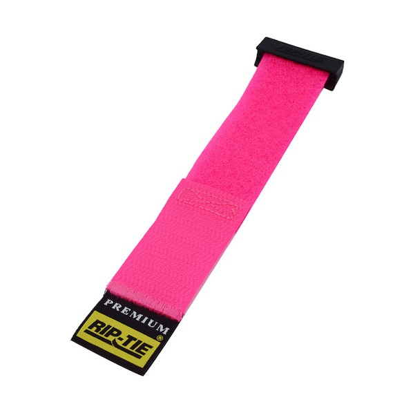 RIP-TIE リップロックケーブルラップ 25．4mmX368．3mm 100本入 ネオンピンク ネオンピンク RLH-145-100-NP 100本
