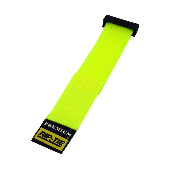 RIP-TIE リップロックケーブルラップ 25．4mmX368．3mm 100本入 ネオンイエロー ネオンイエロー RLH-145-100-NY 100本