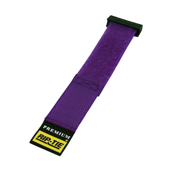※法人専用品※RIP-TIE リップロックケーブルラップ 25．4mmX546．1mm 100本入 紫 紫 RLH-215-100-V 100本｜DIY FACTORY ONLINE SHOP
