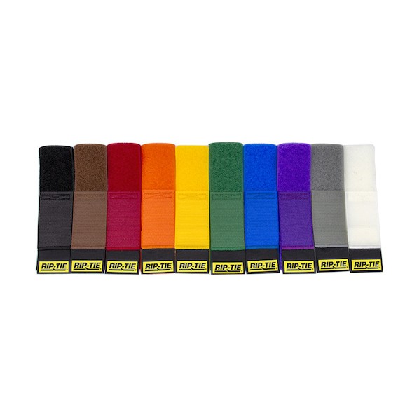 RIP-TIE ケーブルラップ 38．1mmX508mm 10本入 虹 虹 D-20-010-RW 10本