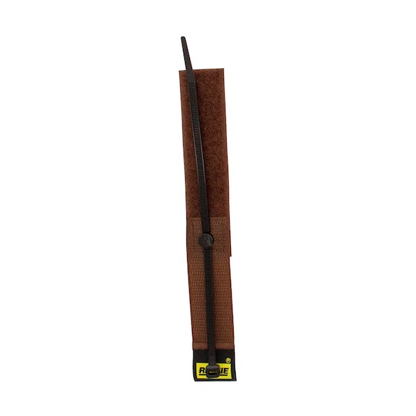 RIP-TIE 回転式ケーブルハンガー 25．4mmX228．6mm 100本入 茶 茶 S-P9-100-BN 100本