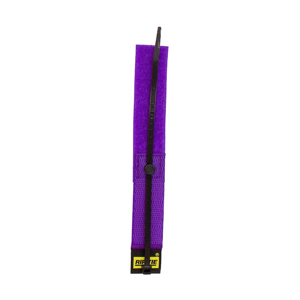 RIP-TIE 回転式ケーブルハンガー 25．4mmX228．6mm 100本入 紫 紫 S-P9-100-V 100本