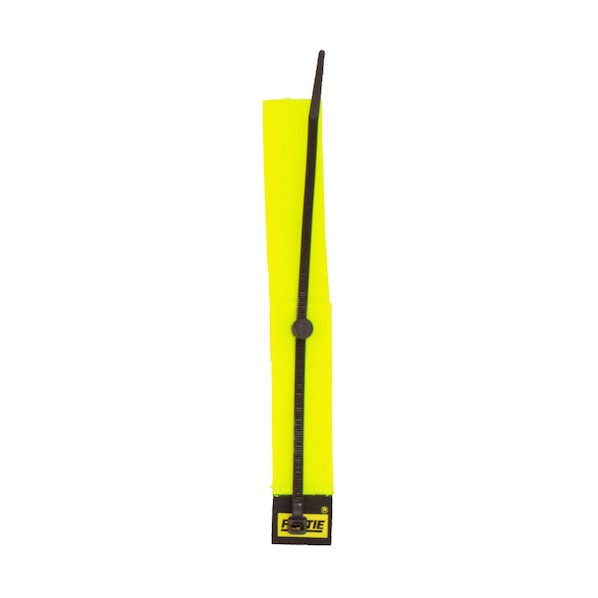 RIP-TIE 回転式ケーブルハンガー 25．4mmX228．6mm 100本入 ネオンイエロー ネオンイエロー S-P9-100-NY 100本