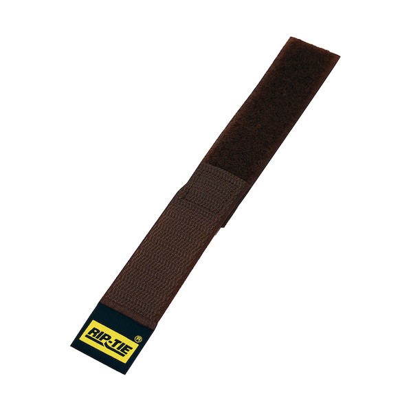 ※法人専用品※RIP-TIE ケーブルラップ 25.4mmX101.6mm 100本入 茶 茶 H-04-100-BN 100本|DIY FACTORY ONLINE SHOP