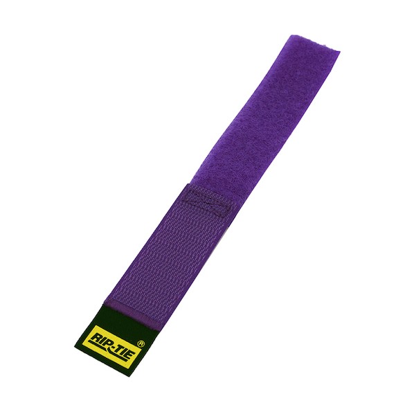 RIP-TIE ケーブルラップ 25．4mmX101．6mm 100本入 紫 紫 H-04-100-V 100本