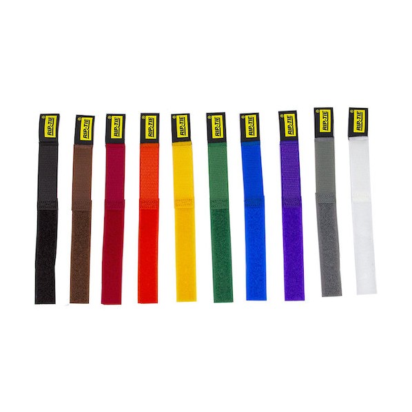 RIP-TIE 有線テレビ一巡り 19．05mmX152．4粍 100本入 虹 虹 M-06-100-RW 100本