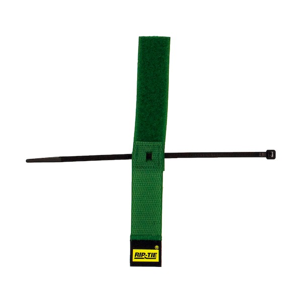 RIP-TIE ケーブルハンガー 25．4mmX76．2mm 100本入 緑 緑 S-03-100-GN 100本 22,248円