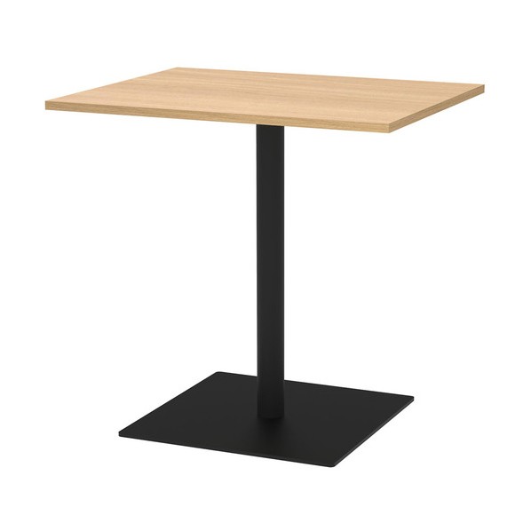 ※法人専用品※アール・エフ・ヤマカワ リスタ カフェテーブル 750×600 オーク RFRCT-7560OA 1台|DIY FACTORY ONLINE SHOP