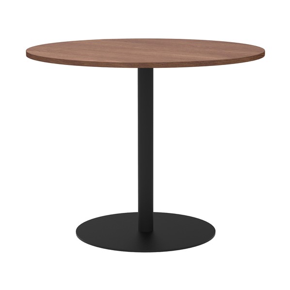 ※法人専用品※アール・エフ・ヤマカワ リスタ カフェテーブル 丸形 φ900 ウォルナット RFRCT-900RDM 1台｜DIY FACTORY ONLINE SHOP