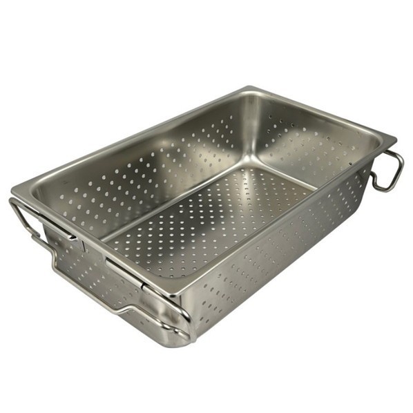 スギコ産業 18-8 給食バット(穴明) 530×325×H150mm SH-1906BP 1点