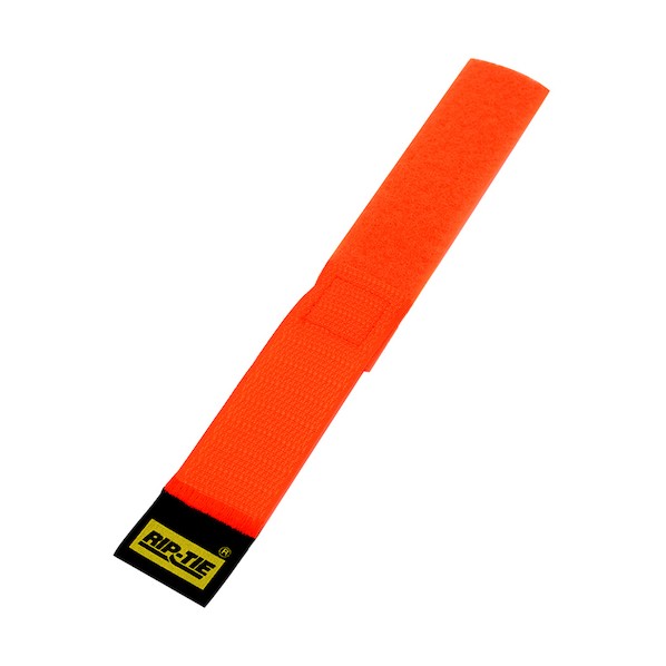 RIP-TIE ケーブルラップ 25．4mmX533．4mm 10本入 ネオンオレンジ ネオンオレンジ H-21-010-NO 10本