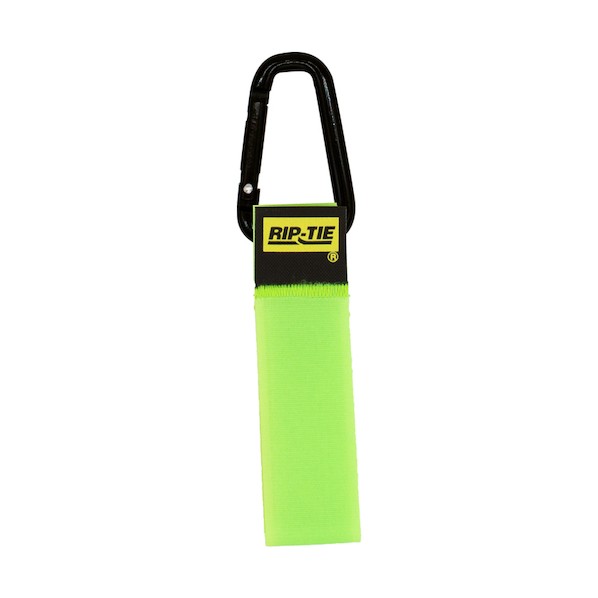 ※法人専用品※RIP-TIE ケーブルキャリアー(三角カラビナ.黒) 25.4mmX228.6mm 50本入 ネオングリーン ネオングリーン J-B9-T50-NG 50本|DIY FACTORY ONLINE SHOP