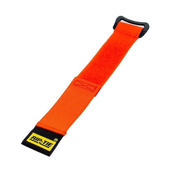 ※法人専用品※RIP-TIE ケーブルラップバックル 25．4mmX228．6mm 100本入 オレンジ オレンシﾞ HB-09-100-O 100本｜DIY FACTORY ONLINE SHOP