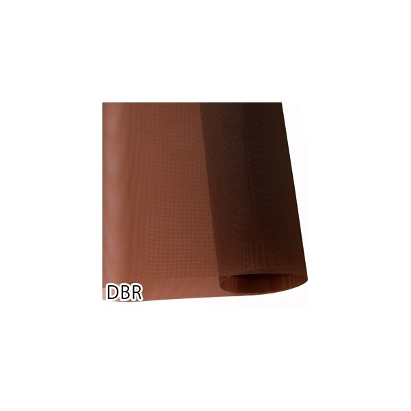 日本紐釦貿易 ナイロンチュール ハード 巾95cm&times;5m切売カット ダークブラウン L1100-DBR-5M 5m｜DIY FACTORY ONLINE SHOP