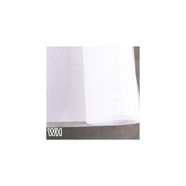 日本紐釦貿易 ナイロンチュール ハード 巾95cm&times;5m切売カット ホワイト L1100-WH-5M 5m｜DIY FACTORY ONLINE SHOP