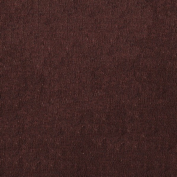 日本紐釦貿易 Pretty Plants Collection 広幅綿麻キャンバス 無地 巾約140cm×5mカット チョコレートブラウン Z005925-BR-5M 5m