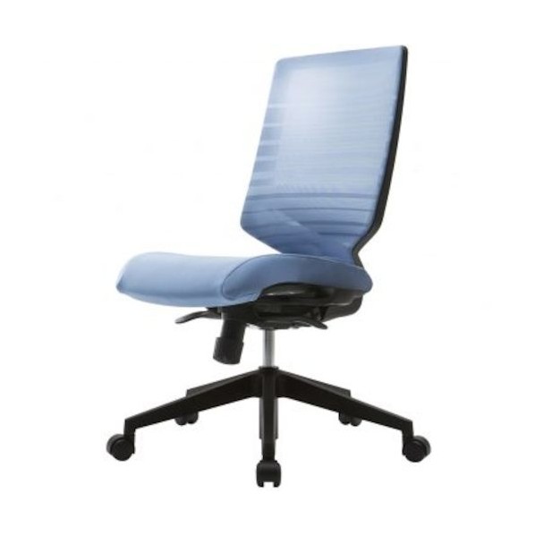 ※法人専用品※アール・エフ・ヤマカワ T30チェア ブルー ブルー、ブラック(脚) FHTN302RF005 1台｜DIY FACTORY ONLINE SHOP