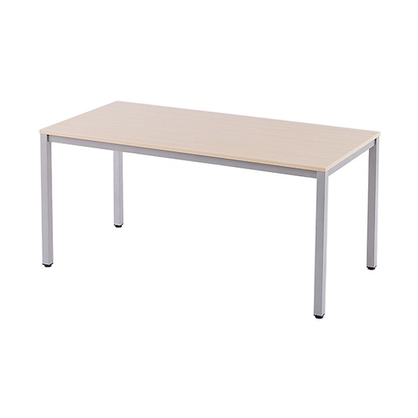 ※法人専用品※アール・エフ・ヤマカワ ミーティングテーブルW1500 ナチュラル RFD-1575NTL 1点｜DIY FACTORY ONLINE SHOP