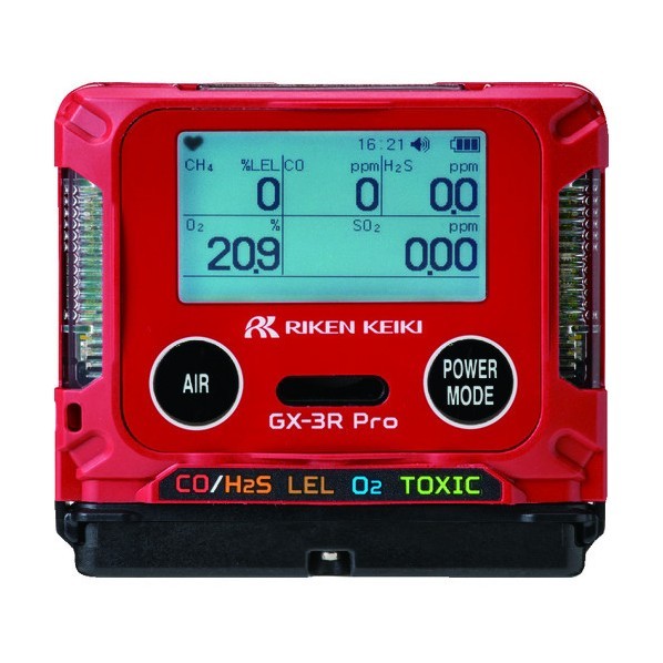 理研計器 ポータブルガスモニター GX-3R PRO GX-3R PRO B00E400L1 1点